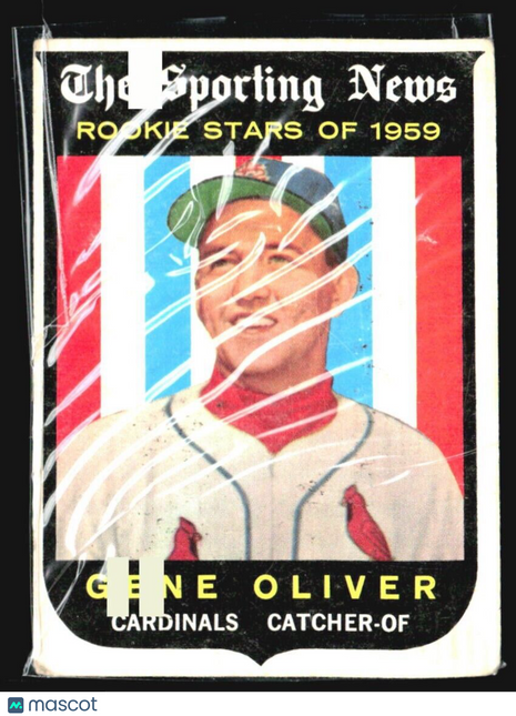 1959 Topps - Sporting News Rookie Stars #135 Gene Oliver (RC)