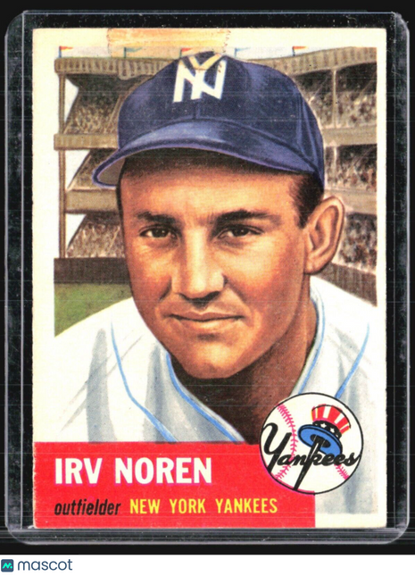 1953 Topps - #35 Irv Noren