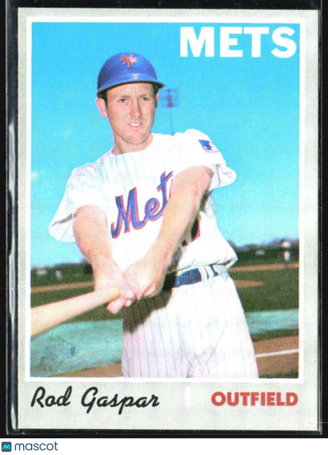 1970 Topps - #371 Rod Gaspar (RC)