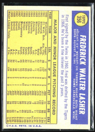1970 Topps - #356 Fred Lasher
