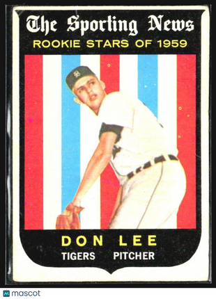 1959 Topps - Sporting News Rookie Stars #132 Don Lee