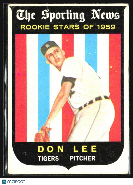 1959 Topps - Sporting News Rookie Stars #132 Don Lee