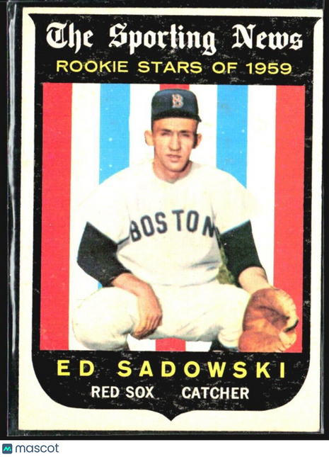 1959 Topps - Sporting News Rookie Stars #139 Ed Sadowski (RC)