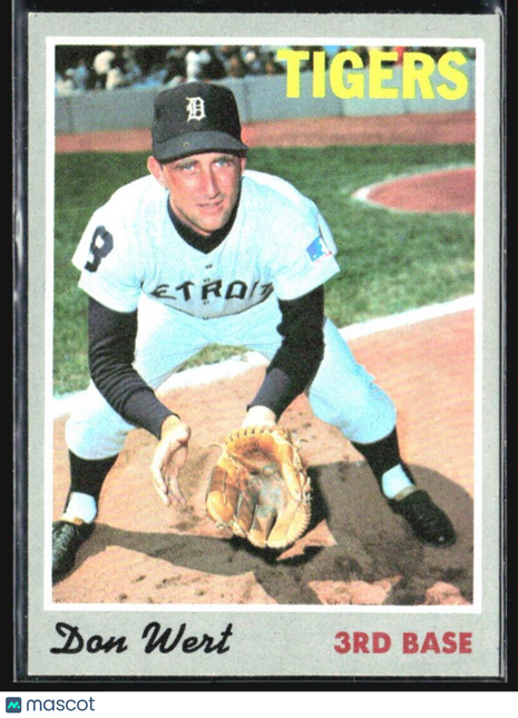 1970 Topps - #33 Don Wert