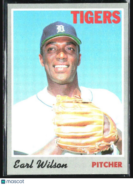 1970 Topps - #95 Earl Wilson