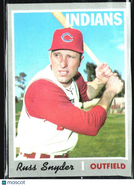 1970 Topps - #347 Russ Snyder