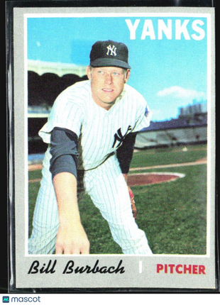 1970 Topps - #167 Bill Burbach