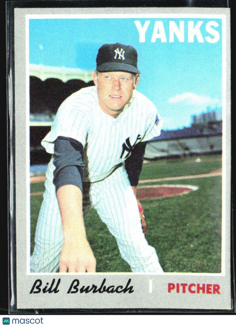 1970 Topps - #167 Bill Burbach