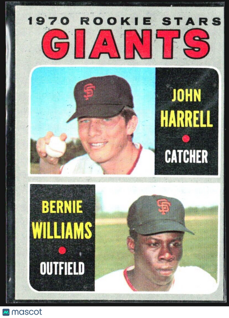 1970 Topps - 1970 Rookie Stars #401 Bernie Williams, John Harrell (RC)