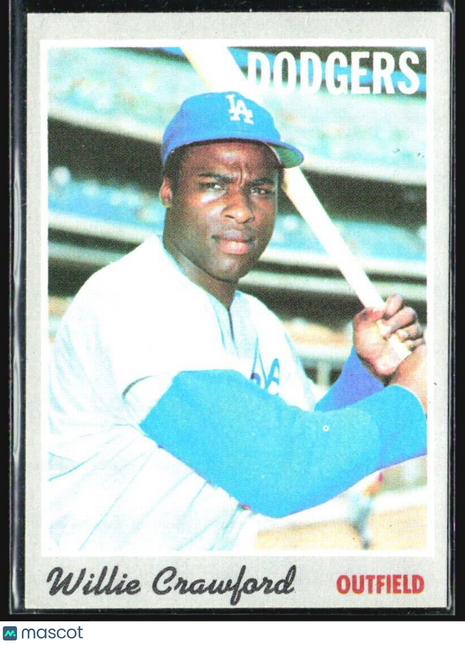 1970 Topps - #34 Willie Crawford