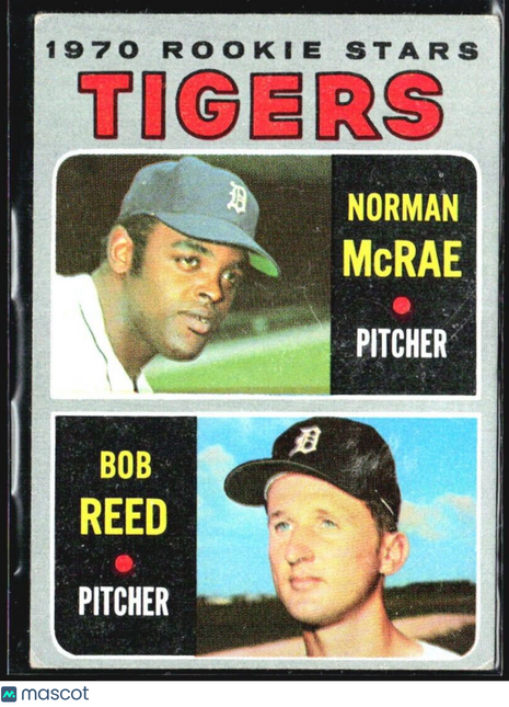 1970 Topps #207 Norman McRae Bob Reed