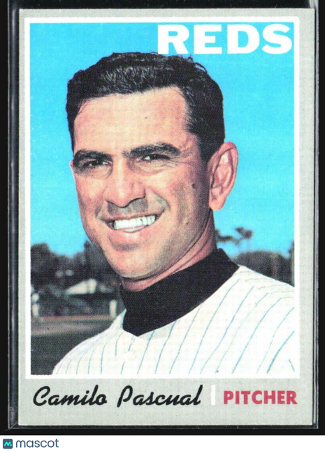 1970 Topps - #254 Camilo Pascual