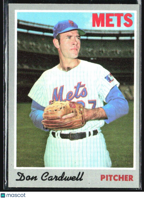 1970 Topps - #83 Don Cardwell