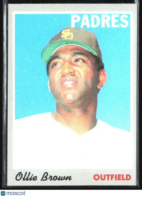 1970 Topps - #130 Ollie Brown