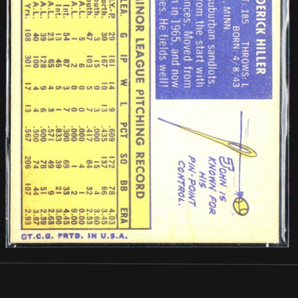 1970 Topps - #12 John Hiller