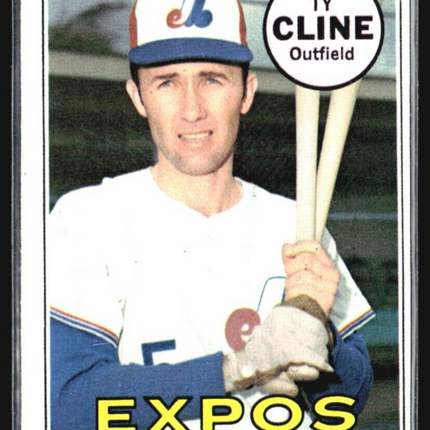 1969 Topps - #442 Ty Cline