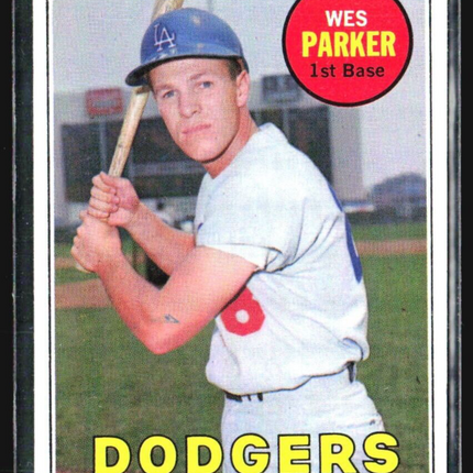 1969 Topps - #493 Wes Parker