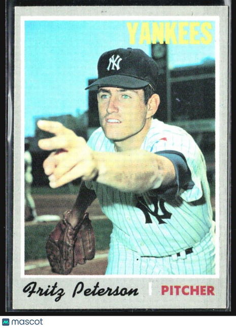 1970 Topps - #142 Fritz Peterson