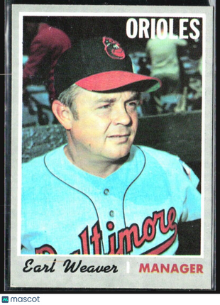 1970 Topps - #148 Earl Weaver