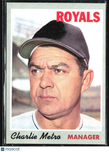 1970 Topps - #16 Charlie Metro (RC)
