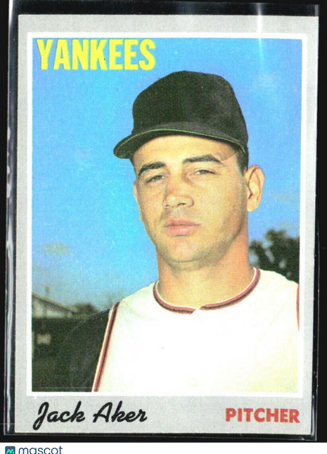 1970 Topps - #43 Jack Aker