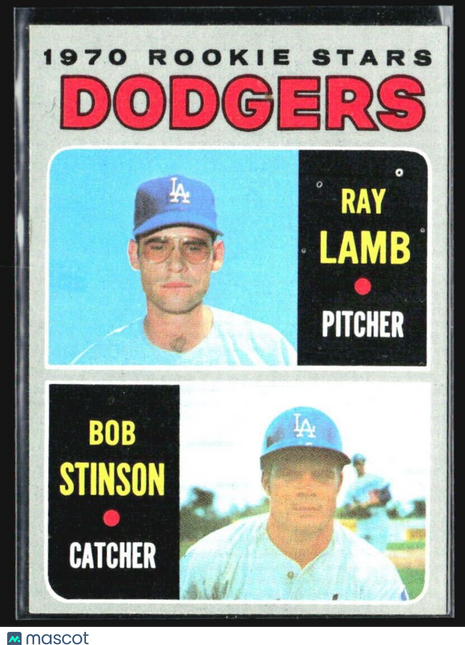 1970 Topps - 1970 Rookie Stars #131 Bob Stinson, Ray Lamb (RC)