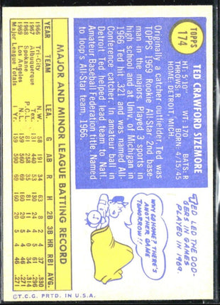 1970 Topps - #174 Ted Sizemore
