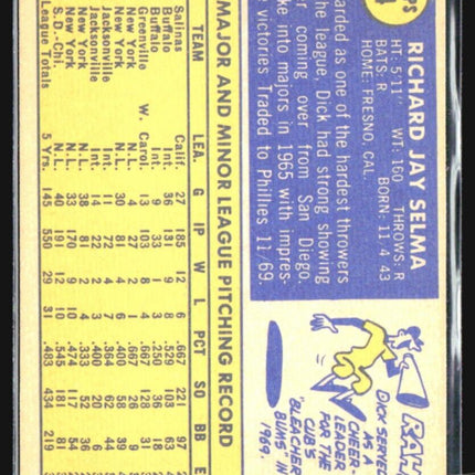 1970 Topps - #24 Dick Selma
