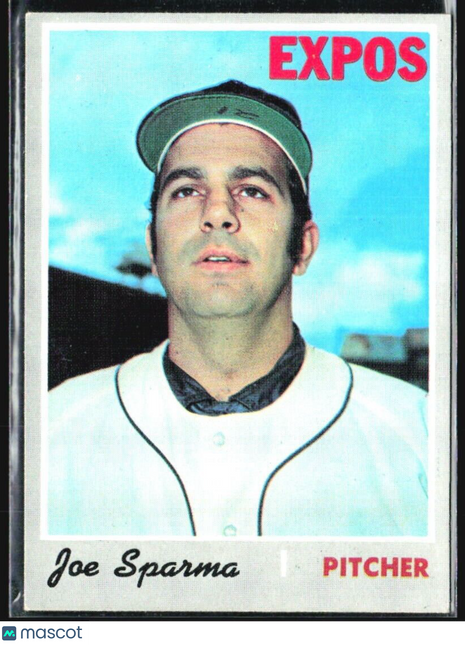 1970 Topps - #243 Joe Sparma