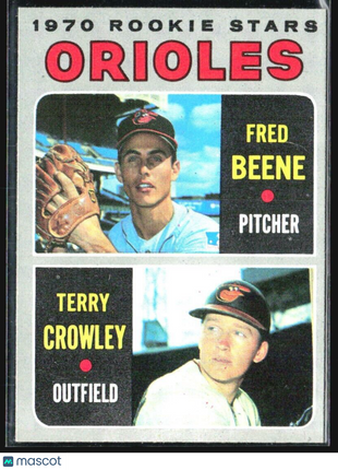 1970 Topps - 1970 Rookie Stars #121 Terry Crowley, Fred Beene (RC)