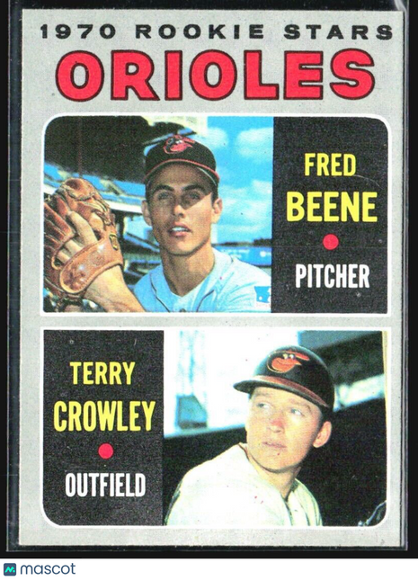 1970 Topps - 1970 Rookie Stars #121 Terry Crowley, Fred Beene (RC)