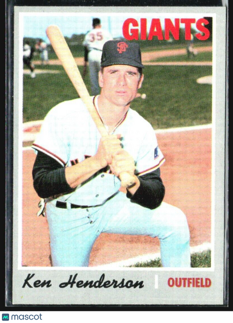 1970 Topps - #298 Ken Henderson
