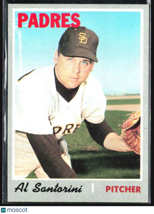 1970 Topps - #212 Al Santorini