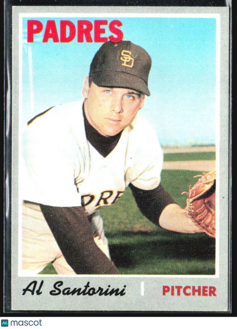 1970 Topps - #212 Al Santorini
