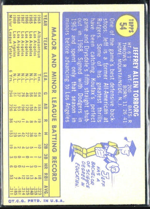 1970 Topps - #54 Jeff Torborg
