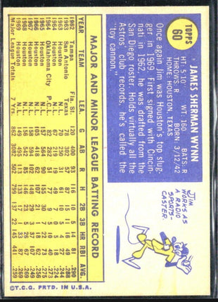 1970 Topps - #60 Jimmy Wynn
