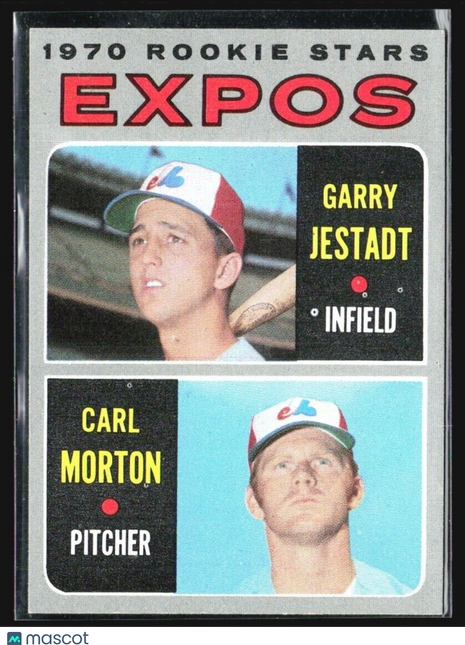 1970 Topps - 1970 Rookie Stars #109 Carl Morton, Garry Jestadt (RC)