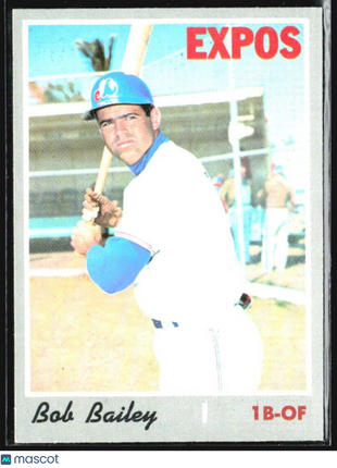 1970 Topps - #293 Bob Bailey