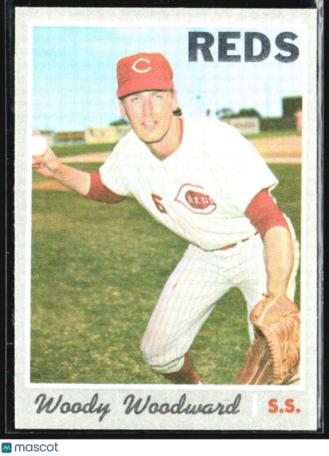 1970 Topps - #296 Woody Woodward