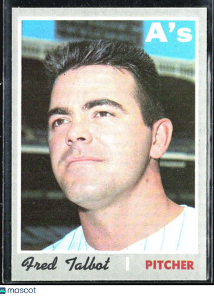 1970 Topps - #287 Fred Talbot
