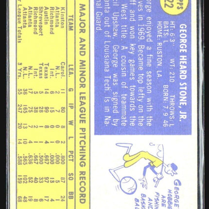 1970 Topps - #122 George Stone