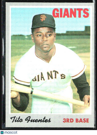 1970 Topps - #42 Tito Fuentes