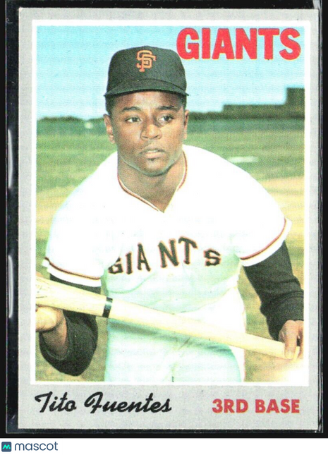 1970 Topps - #42 Tito Fuentes
