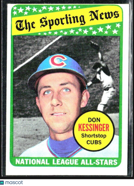 1969 Topps Bob Bailey Don Kessinger #422
