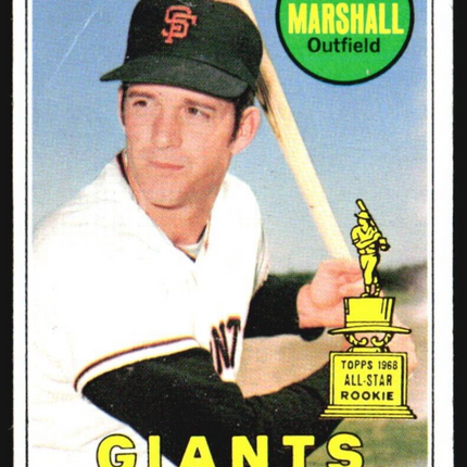 1969 Topps - #464 Dave Marshall (RC)