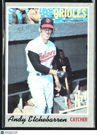 1970 Topps - #213 Andy Etchebarren