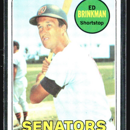 1969 Topps - #153 Ed Brinkman