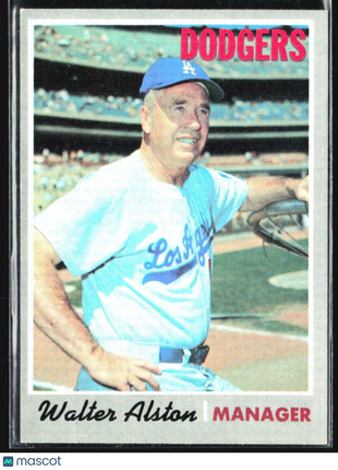 1970 Topps - #242 Walter Alston