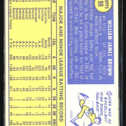 1970 Topps - #98 Gates Brown
