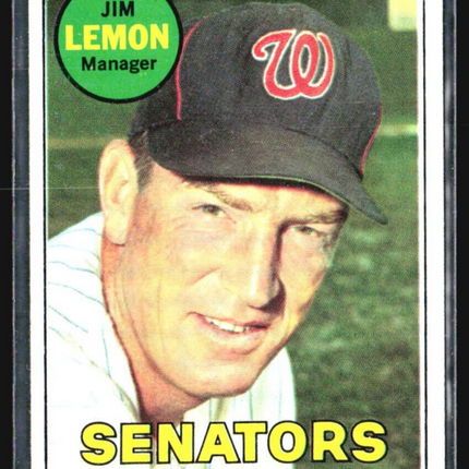1969 Topps - #294 Jim Lemon